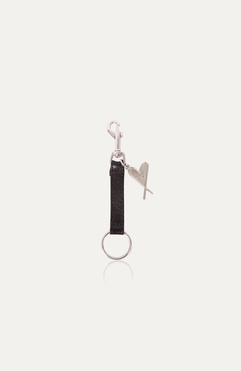 Key Chain Black Silver